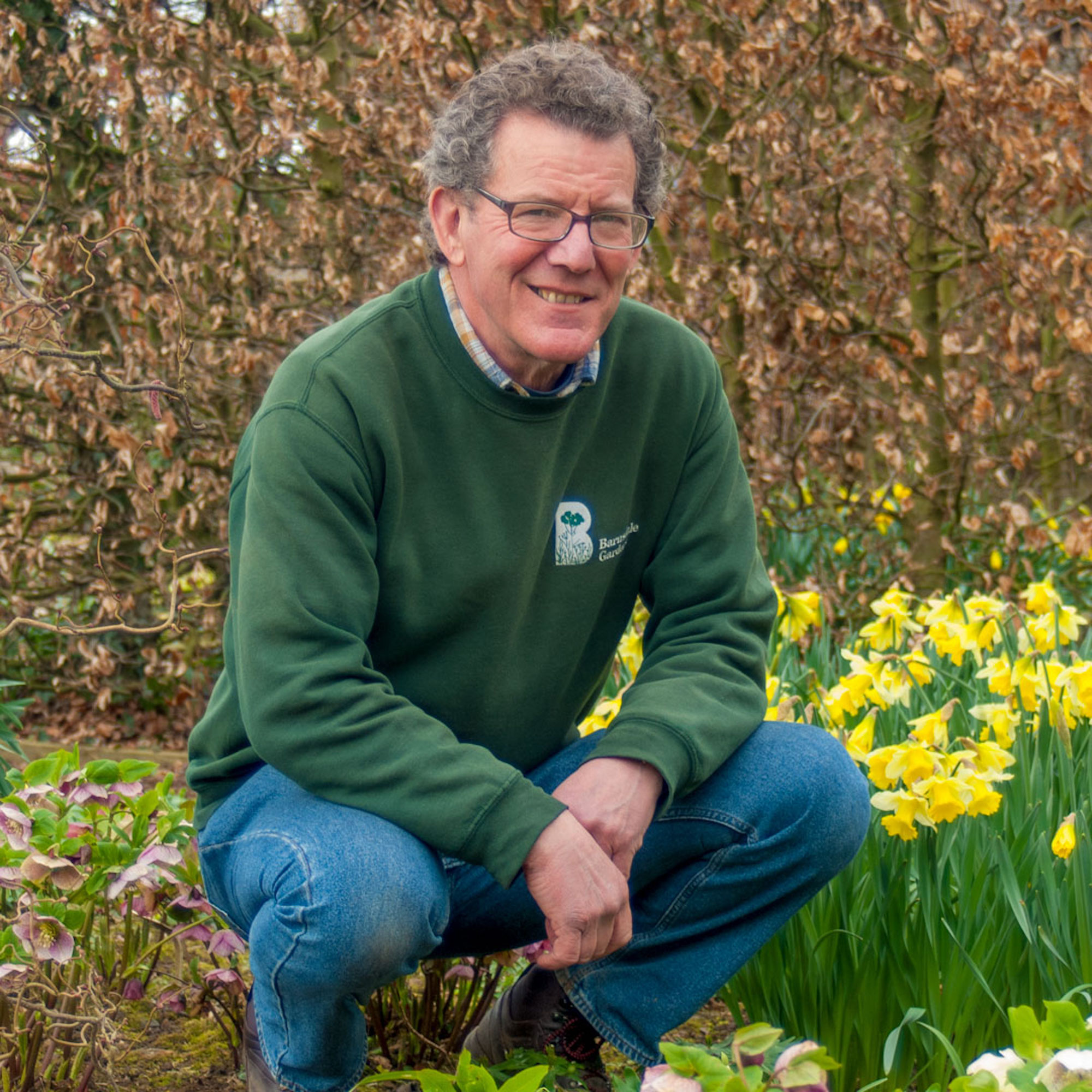 Nick Hamilton Head Gardener Barnsdale Gardens